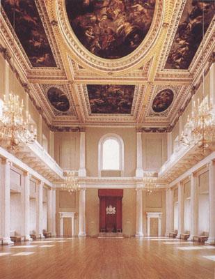 Peter Paul Rubens Interior of the Banquetiong House (mk01) oil painting picture